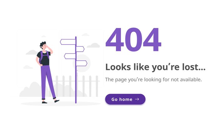 【Daily UI #008】404 Page