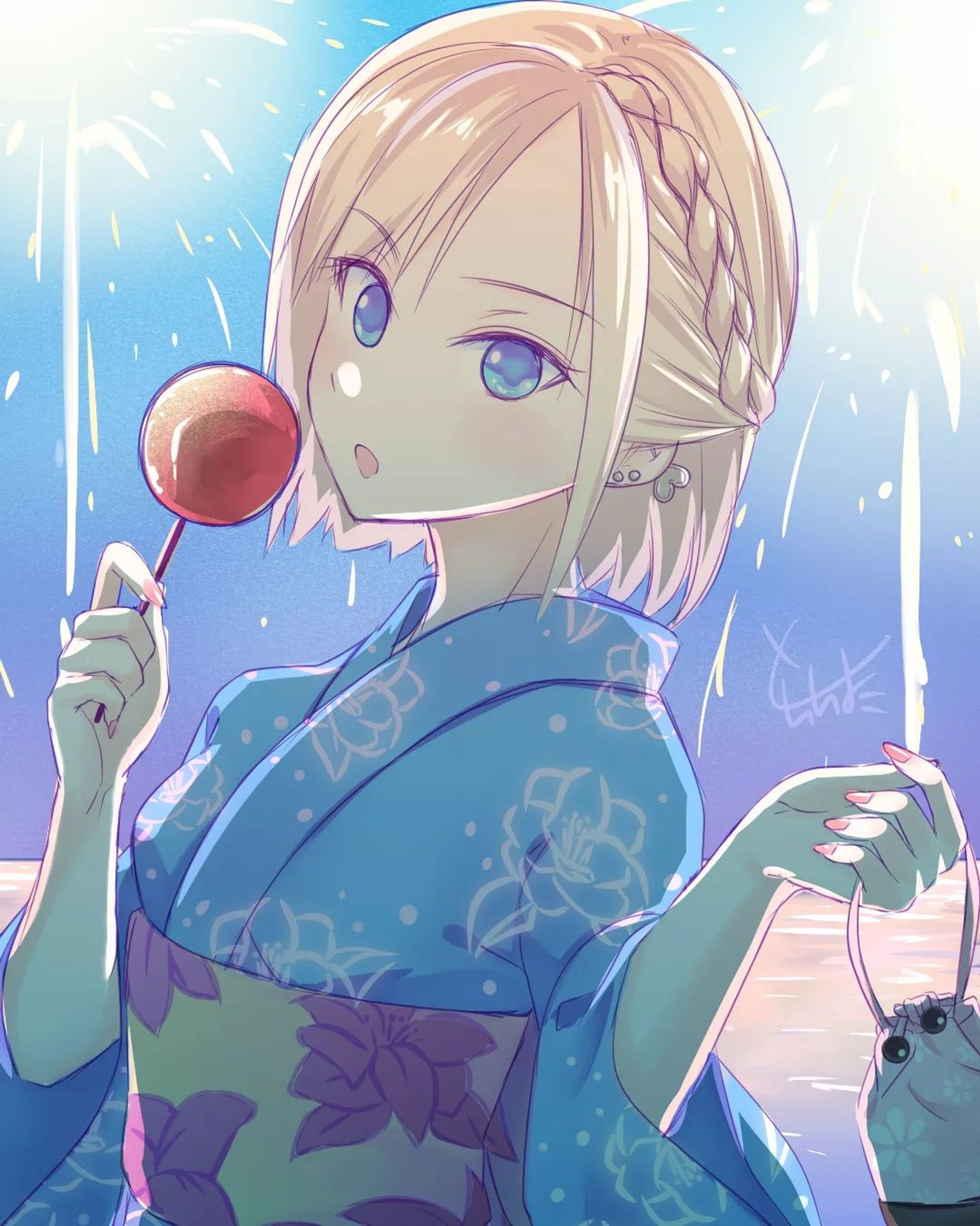 れんしゅう
#イラスト #夏 #浴衣-1