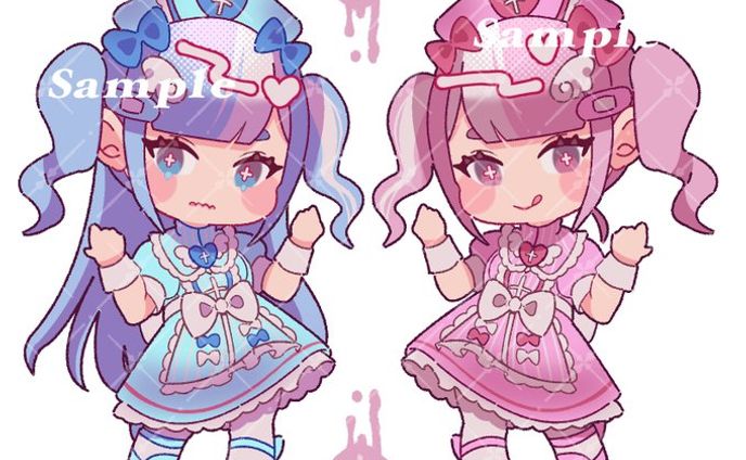 【SDイラスト】オリジナルキャラ
