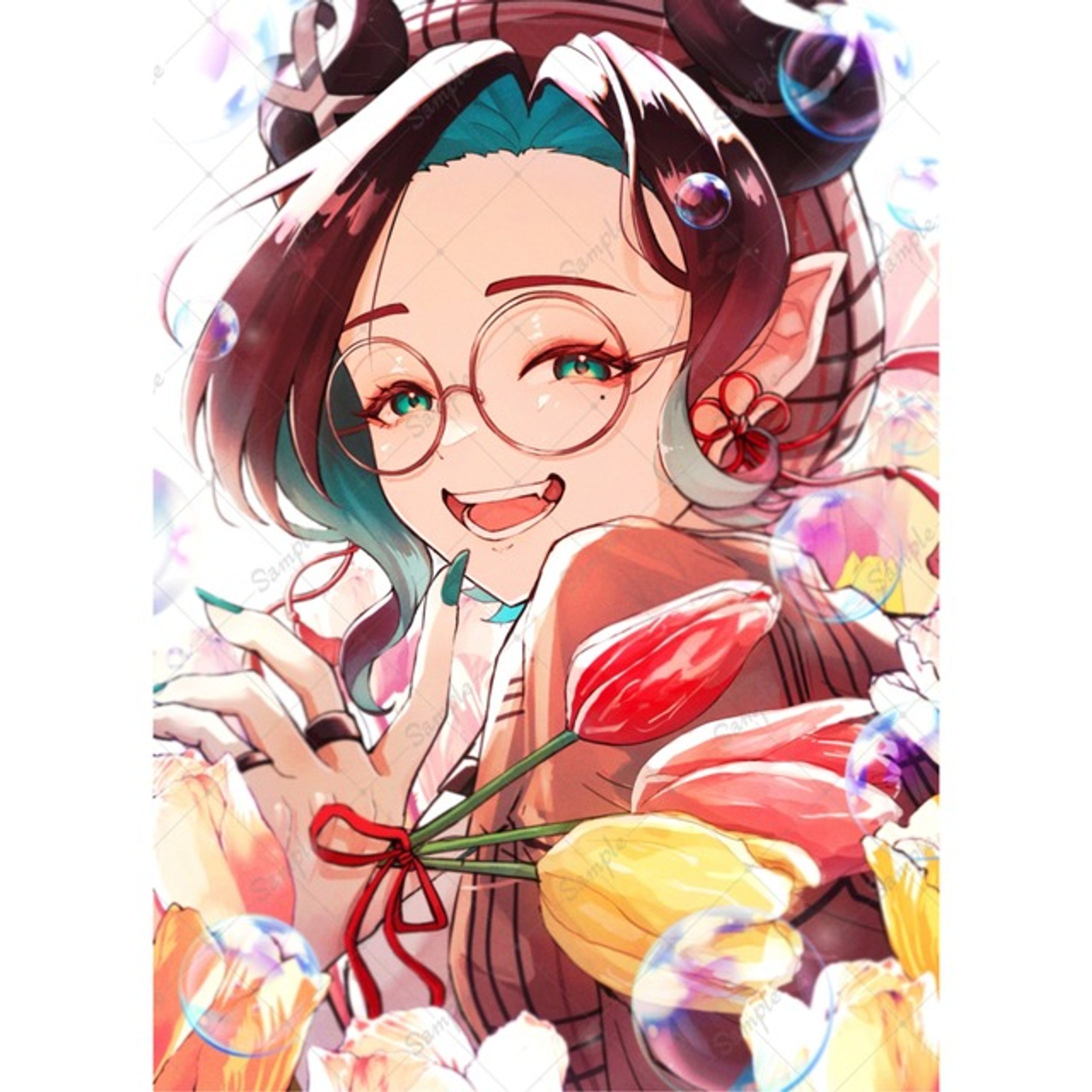 【企画】チューリップをイメージした一枚絵-1