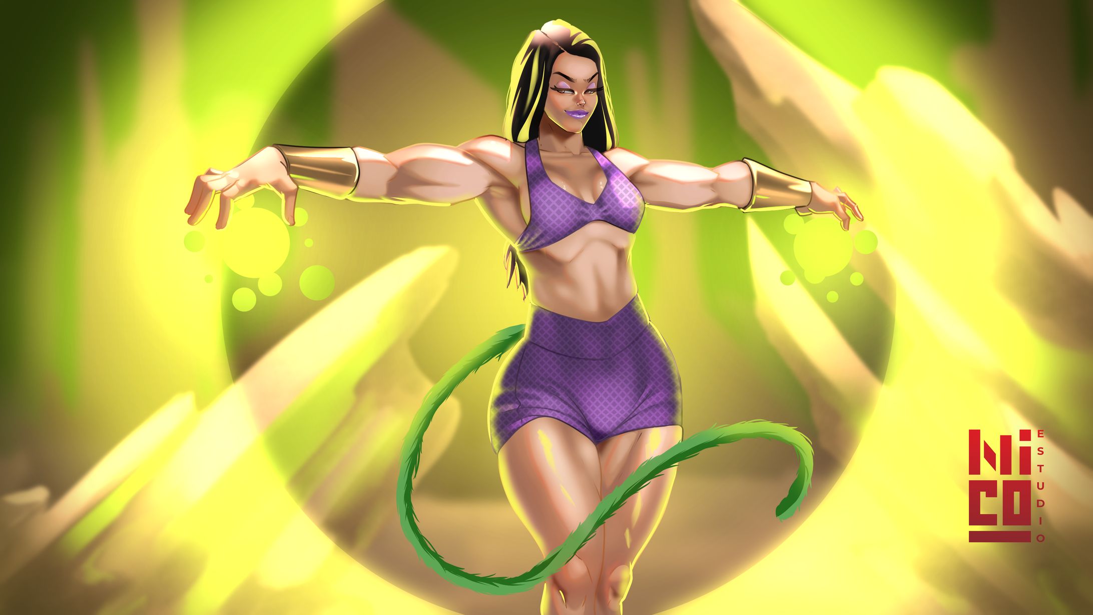 SSJ GIRL Broly-1