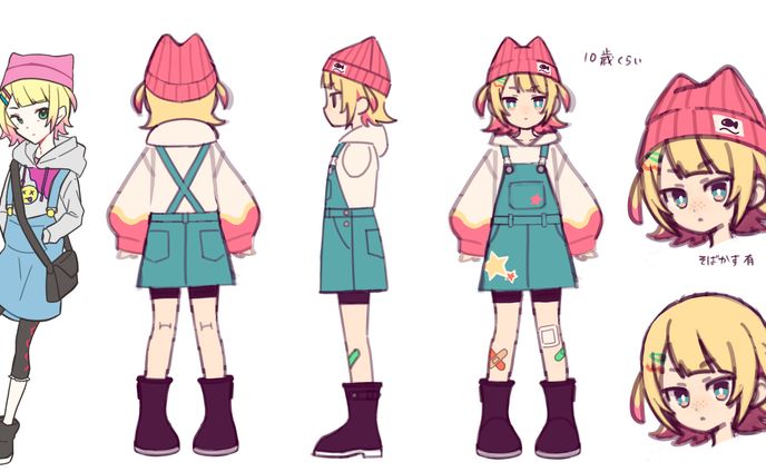 キャラデザ(創作)