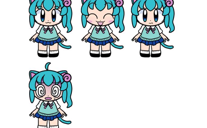 デフォルメキャラクター