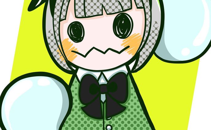 妖夢×ミミッキュ
#魂魄妖夢
#妖夢
#みょん
#ミミッキュ
#東方Project
#ポケモン
#イラスト好きな人と繋がりたい 
#絵描きさんと繋がりたい