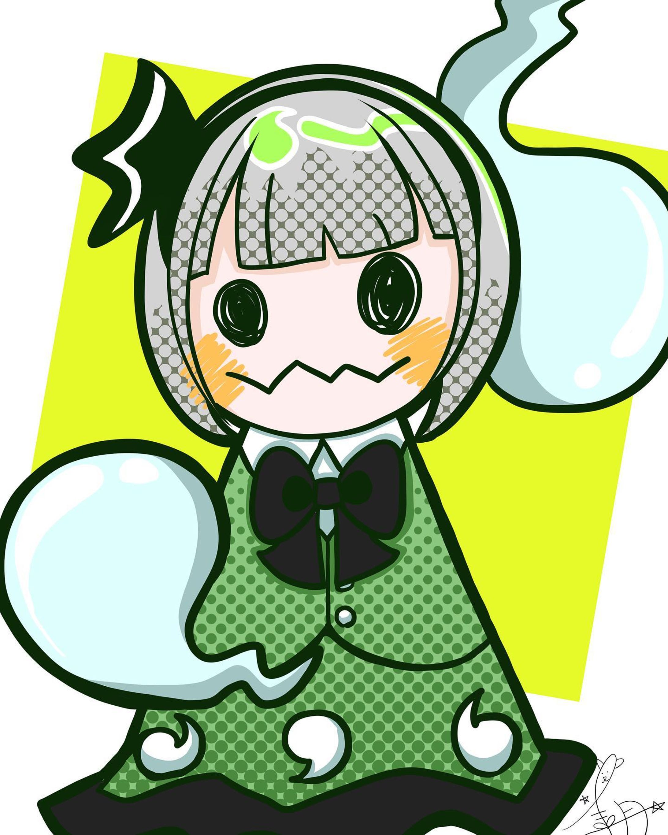 妖夢×ミミッキュ
#魂魄妖夢
#妖夢
#みょん
#ミミッキュ
#東方Project
#ポケモン
#イラスト好きな人と繋がりたい 
#絵描きさんと繋がりたい-1