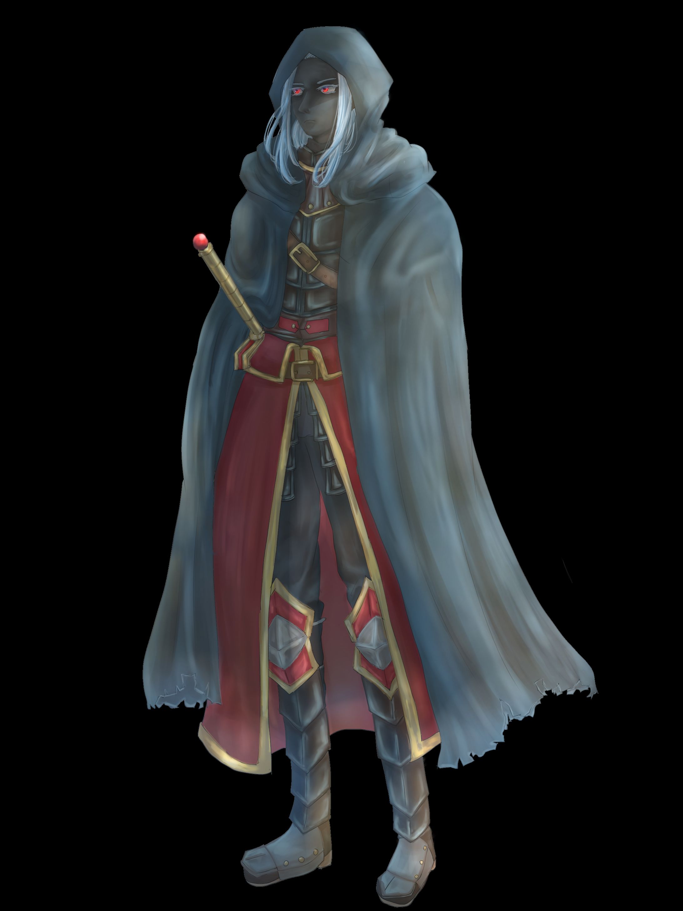 キャラクター立ち絵　男性3（ファンタジー）-1
