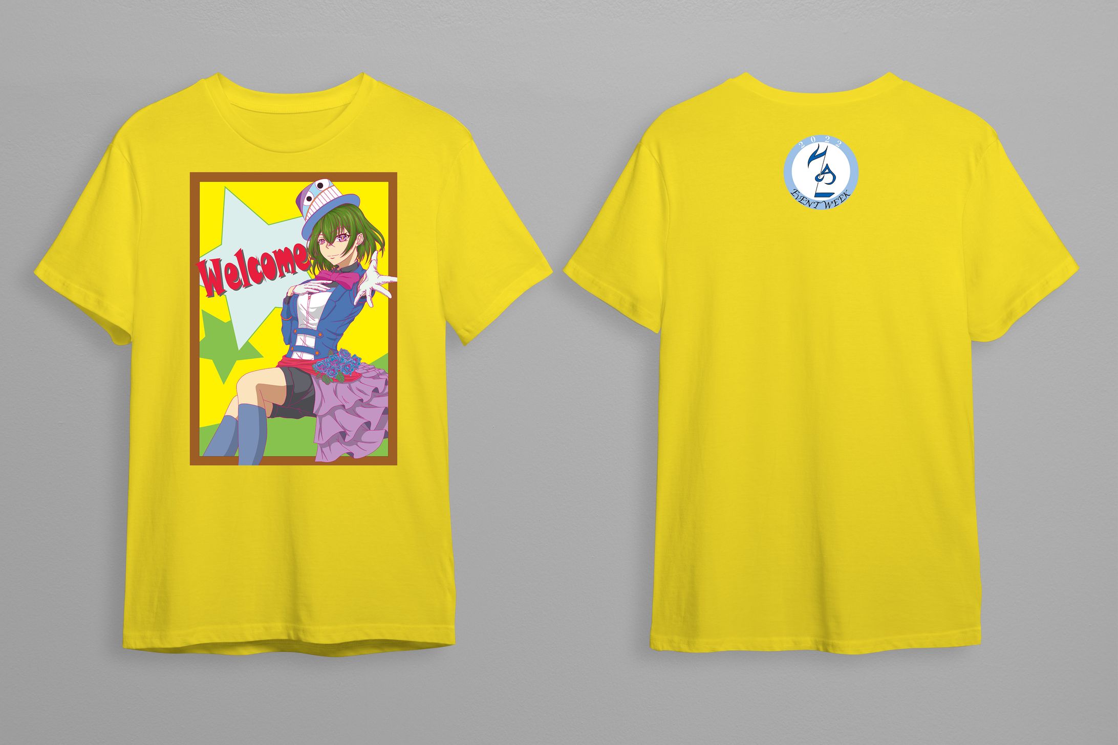 イベントTシャツデザイン【独創力賞受賞】-1