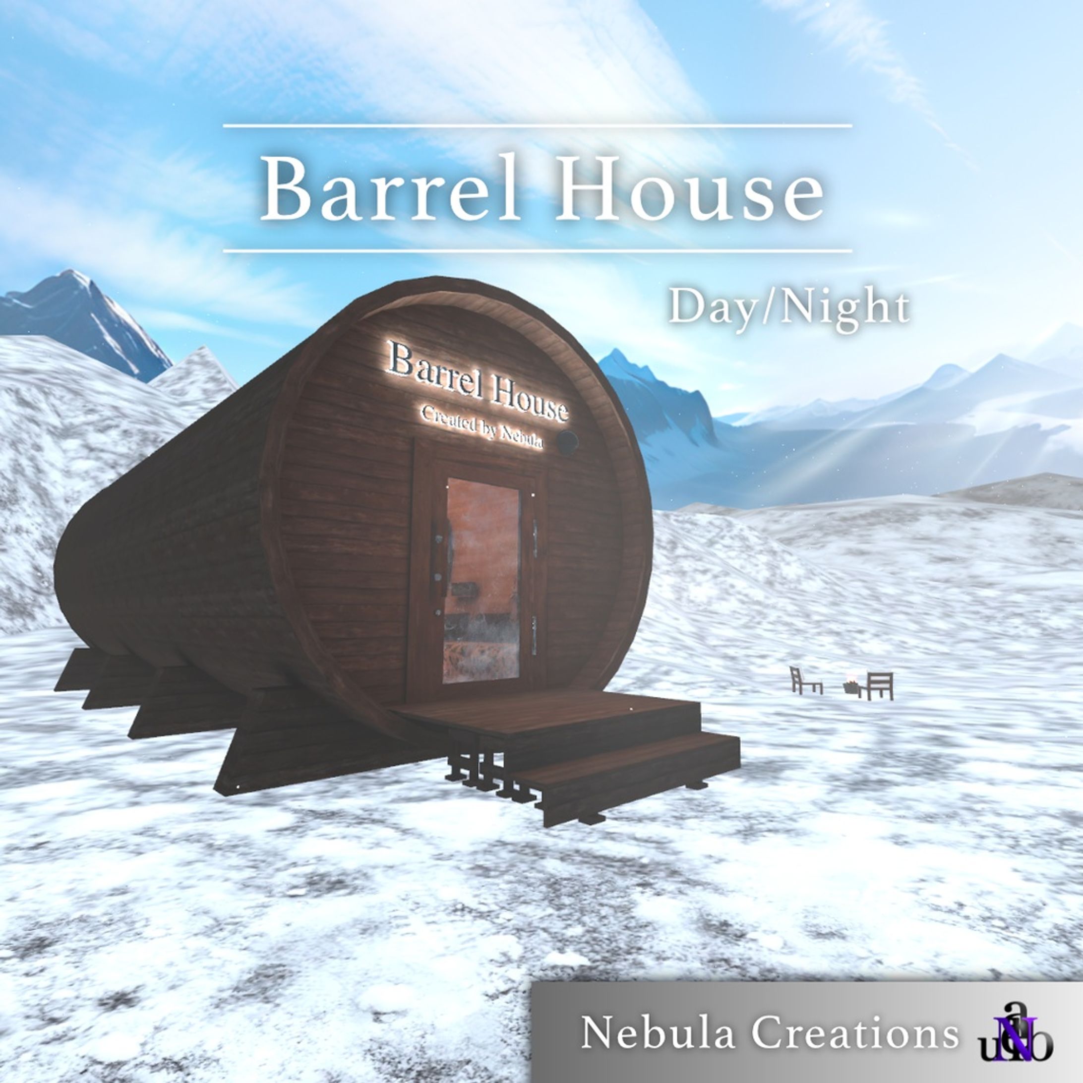 VRChat・clusterワールド Barrel House-1