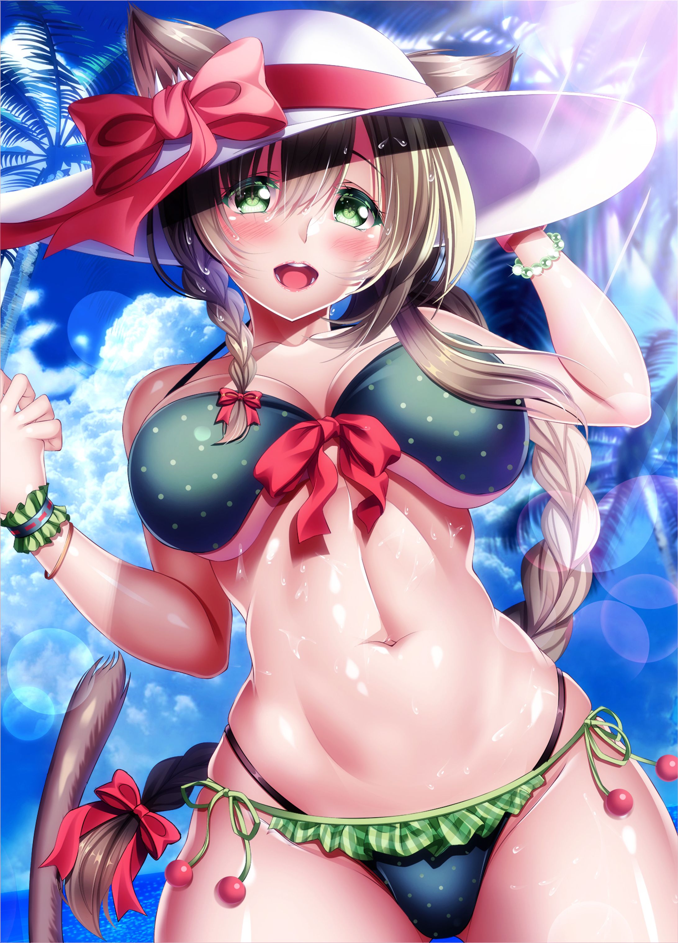 skeb1 リクエスト シルヴィーヌ水着-1