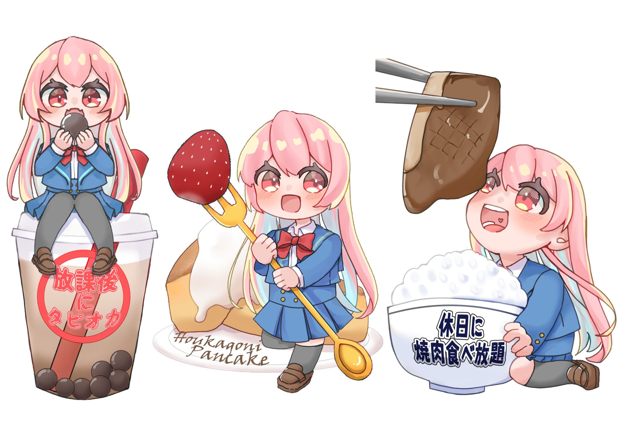 立花六花 グッズ用 メンシモチーフミニキャラ-1