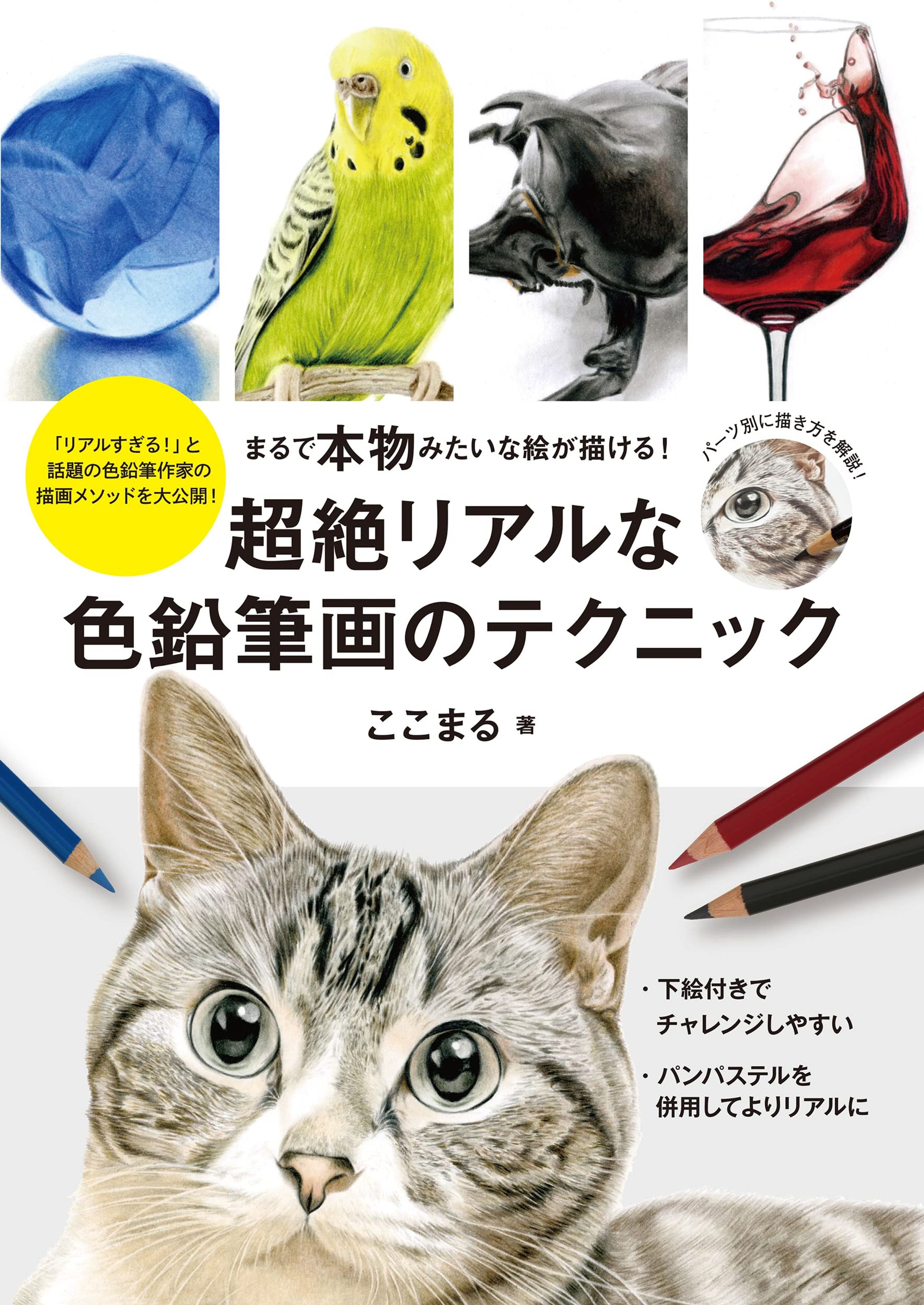 まるで本物みたいな絵が描ける! 　超絶リアルな色鉛筆画のテクニック-1