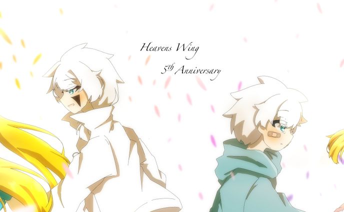 自創作5周年記念絵