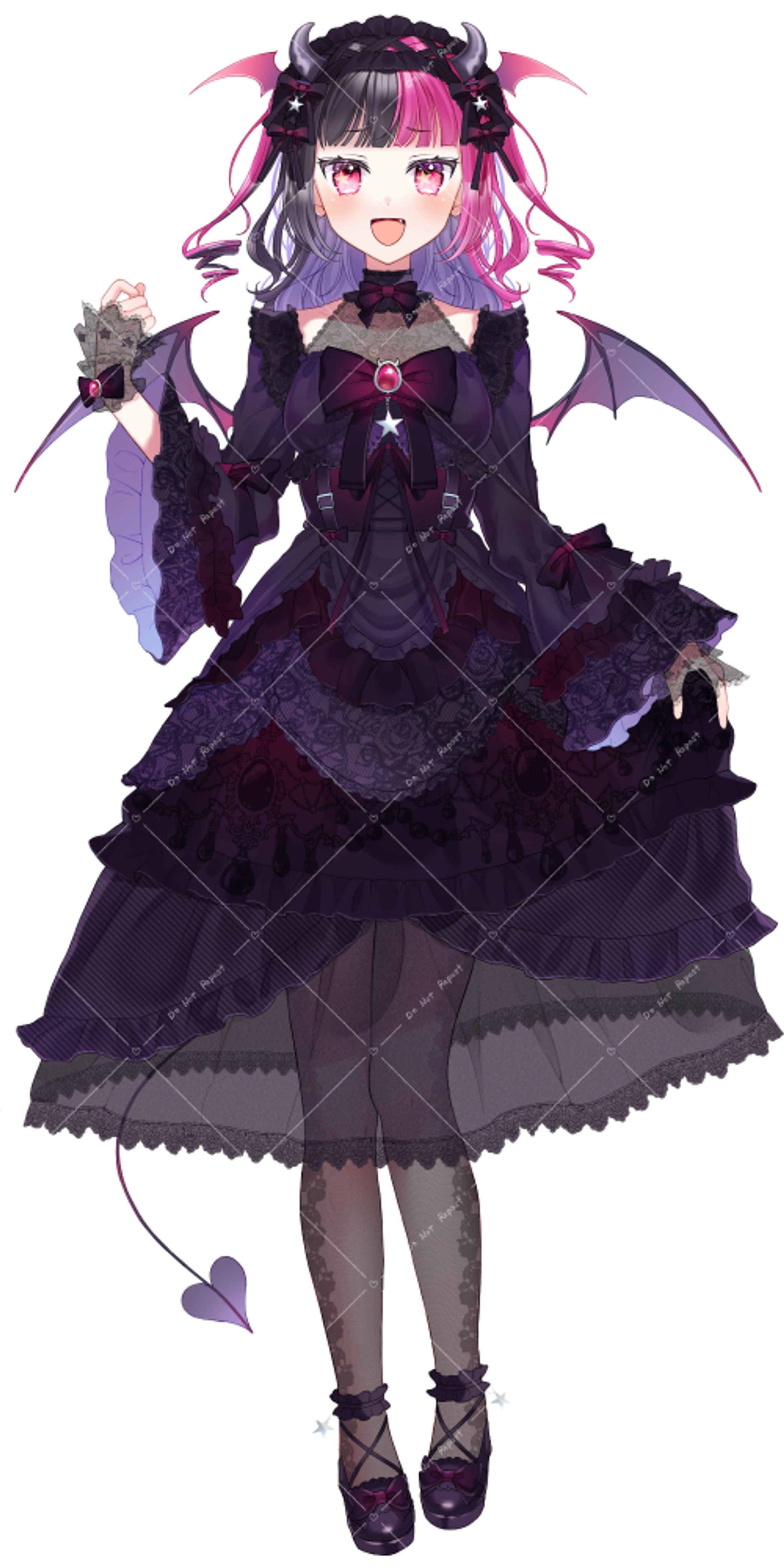 【works】魔乃リリン様　立ち絵-1