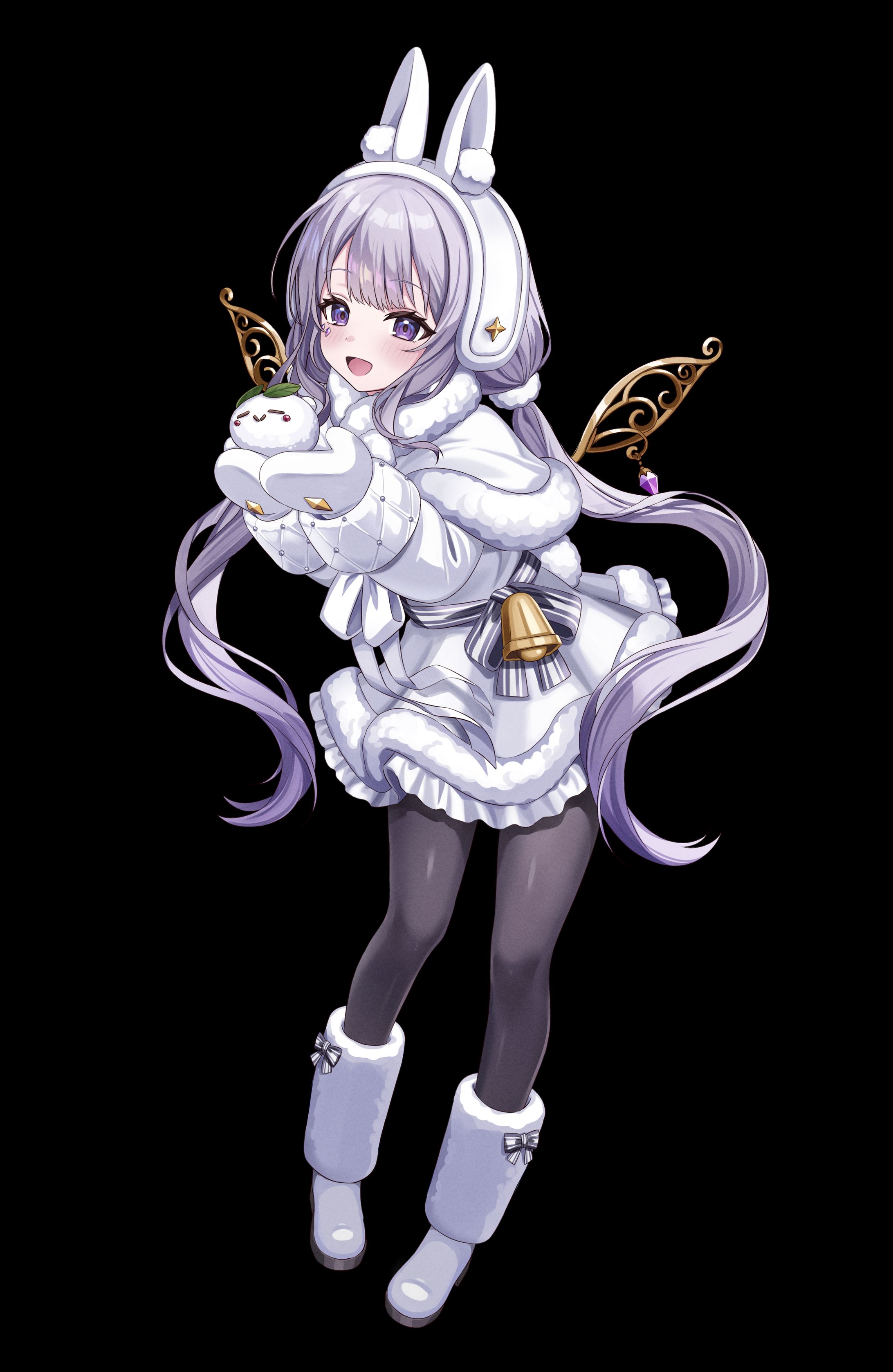 【二次創作】雪ウサギBiboo-1