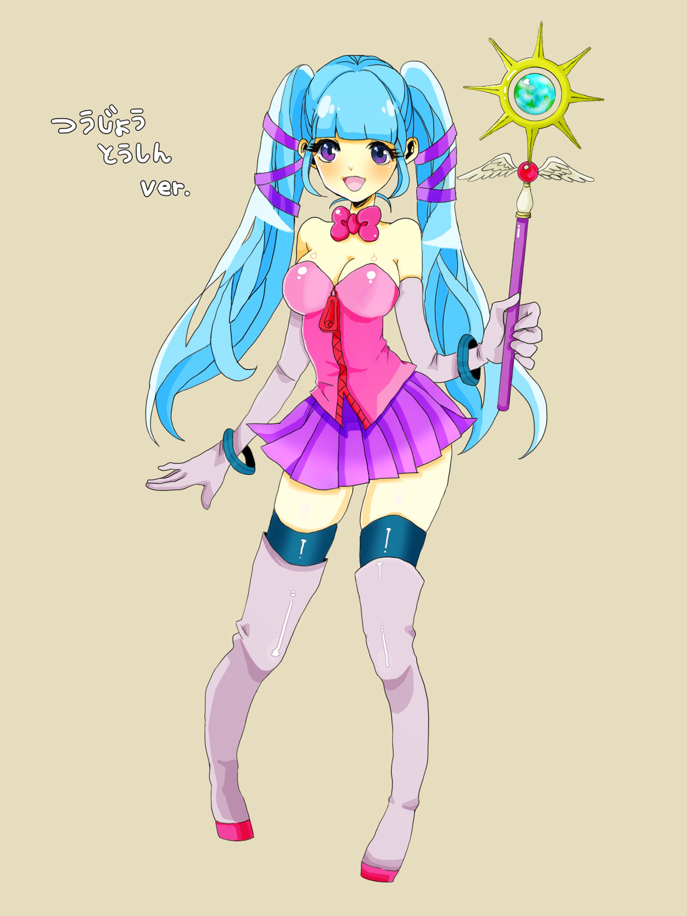 少女　キャラクターデザイン-1