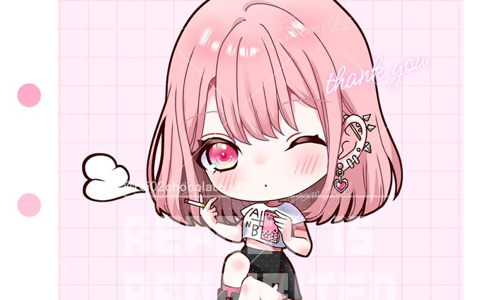 ピアスの女の子