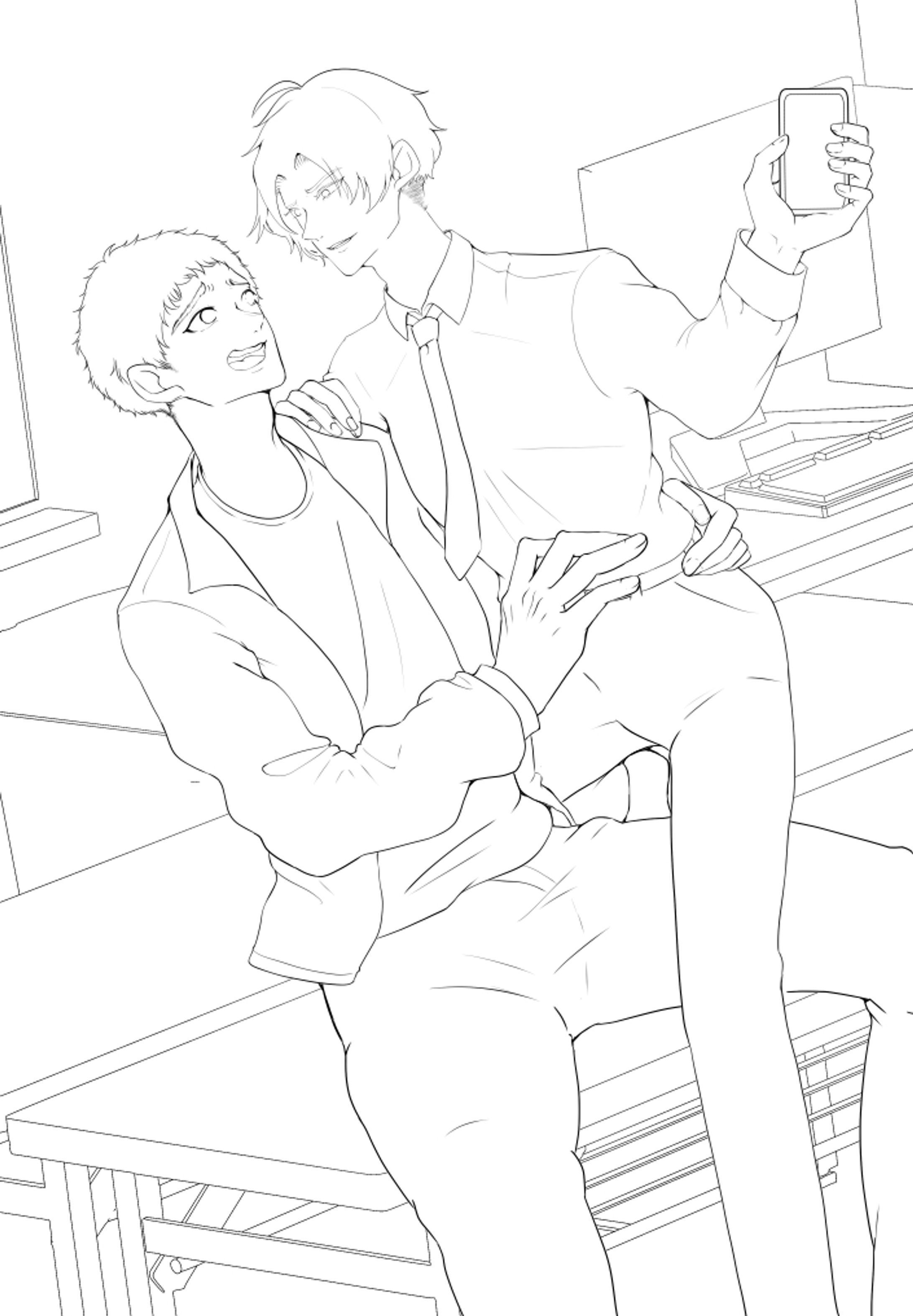 イラストサンプル(BL)-1