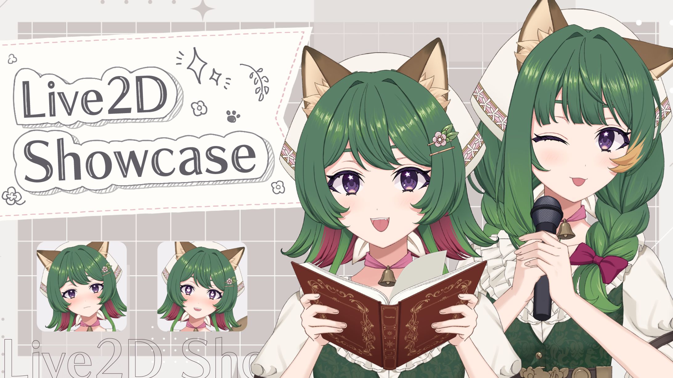 【ご依頼】風夢ふろる様 Live2Dモデル-1