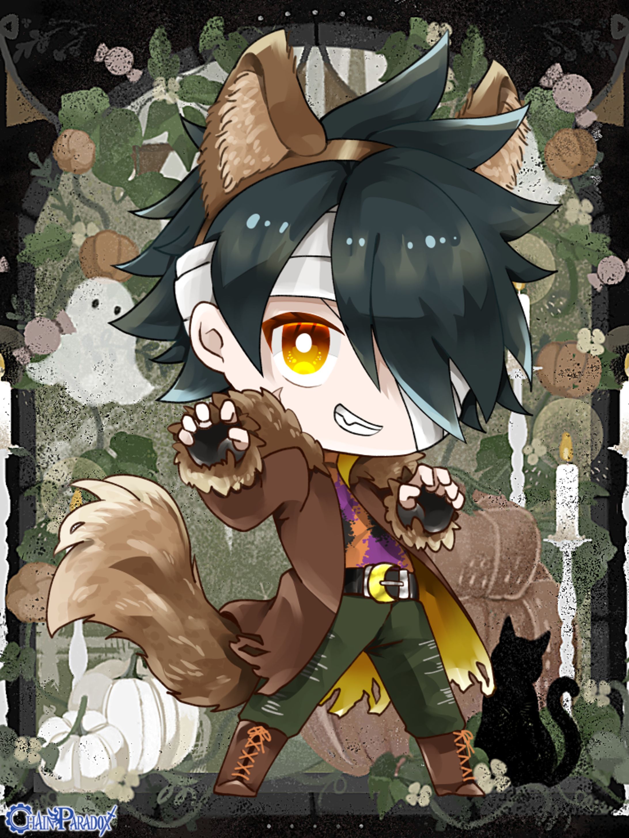 【TW】南瓜行列SDイラスト2024-1