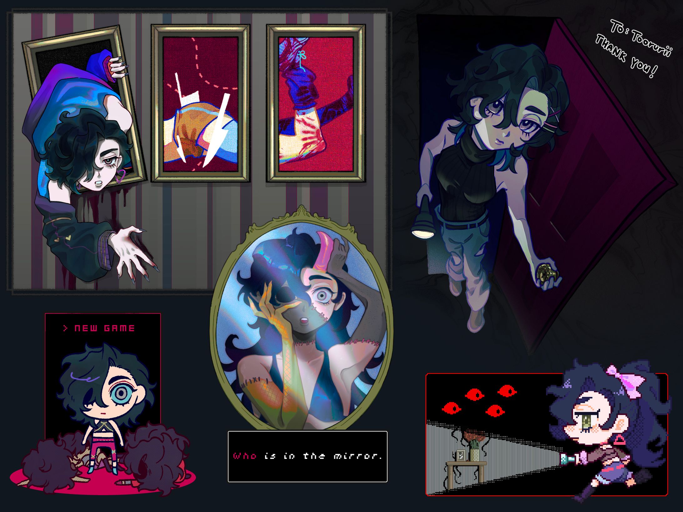 Toorurii's [Skeb Style] Character Page-1