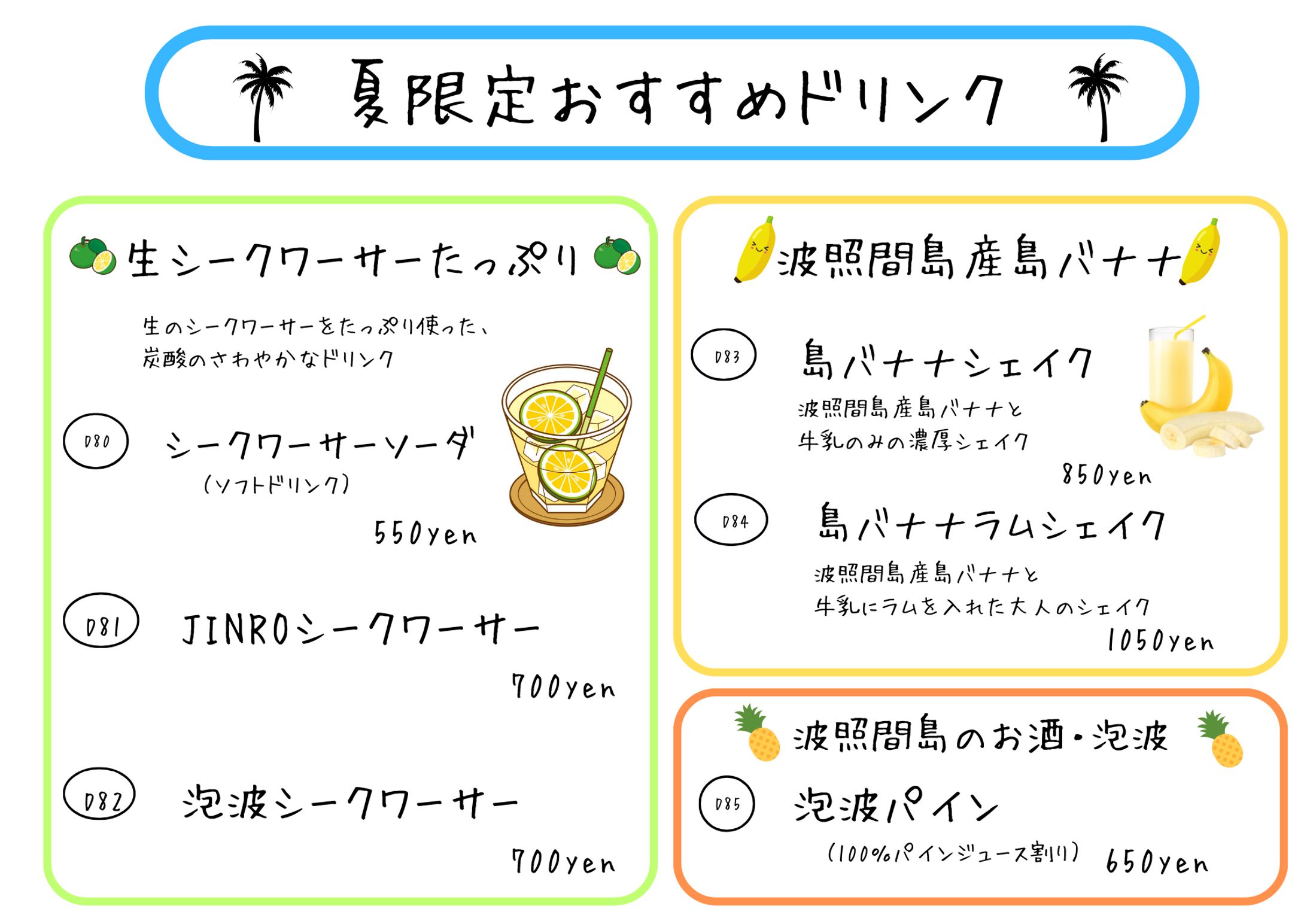 ドリンクメニュー表-1