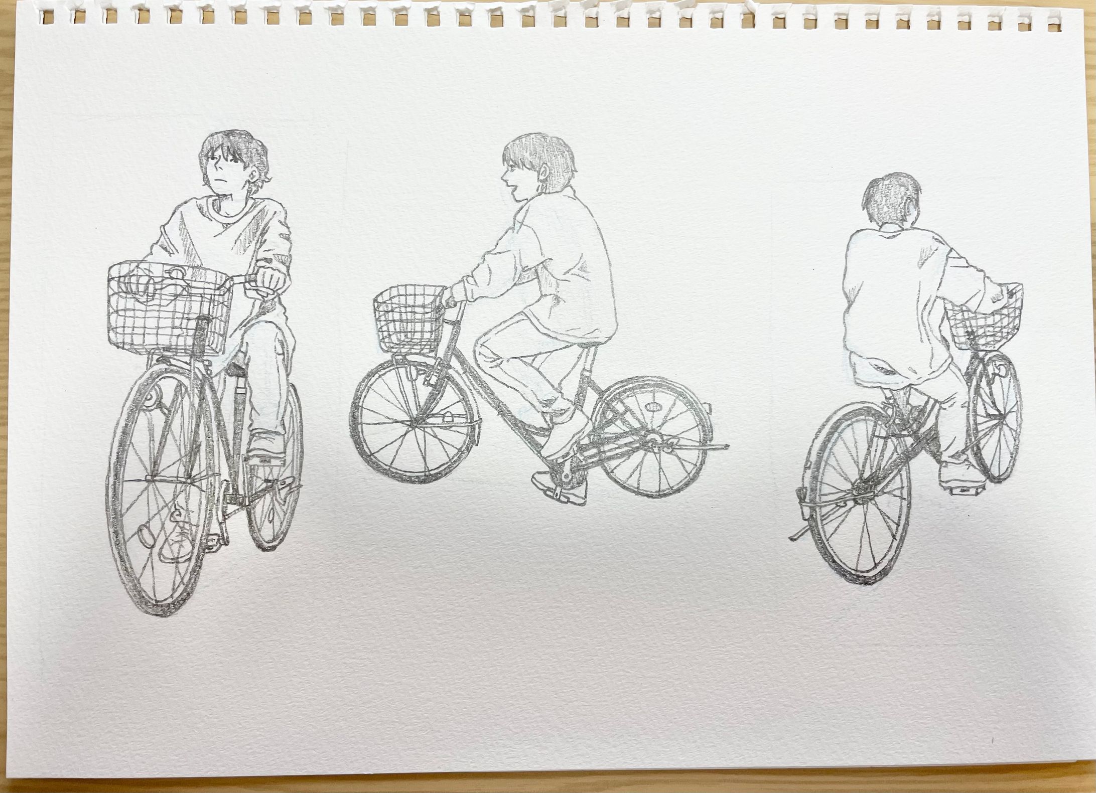 女性 自転車-1