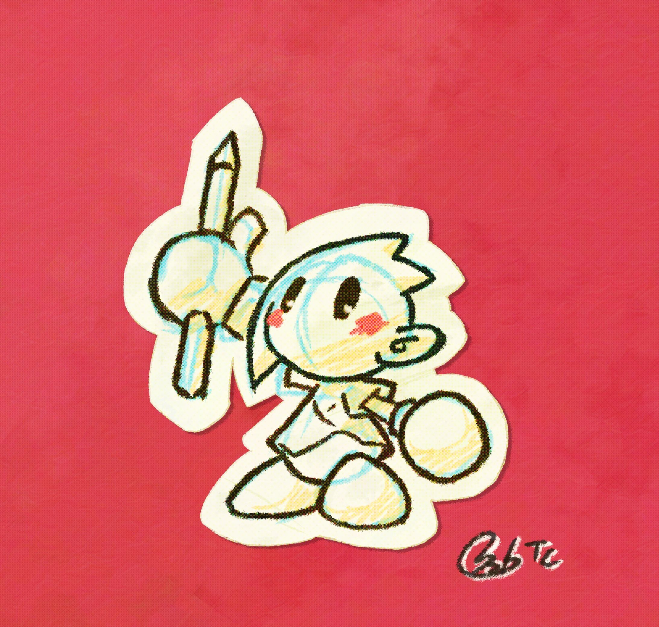 絵コンテから生まれたコンテ君 - 創作-1