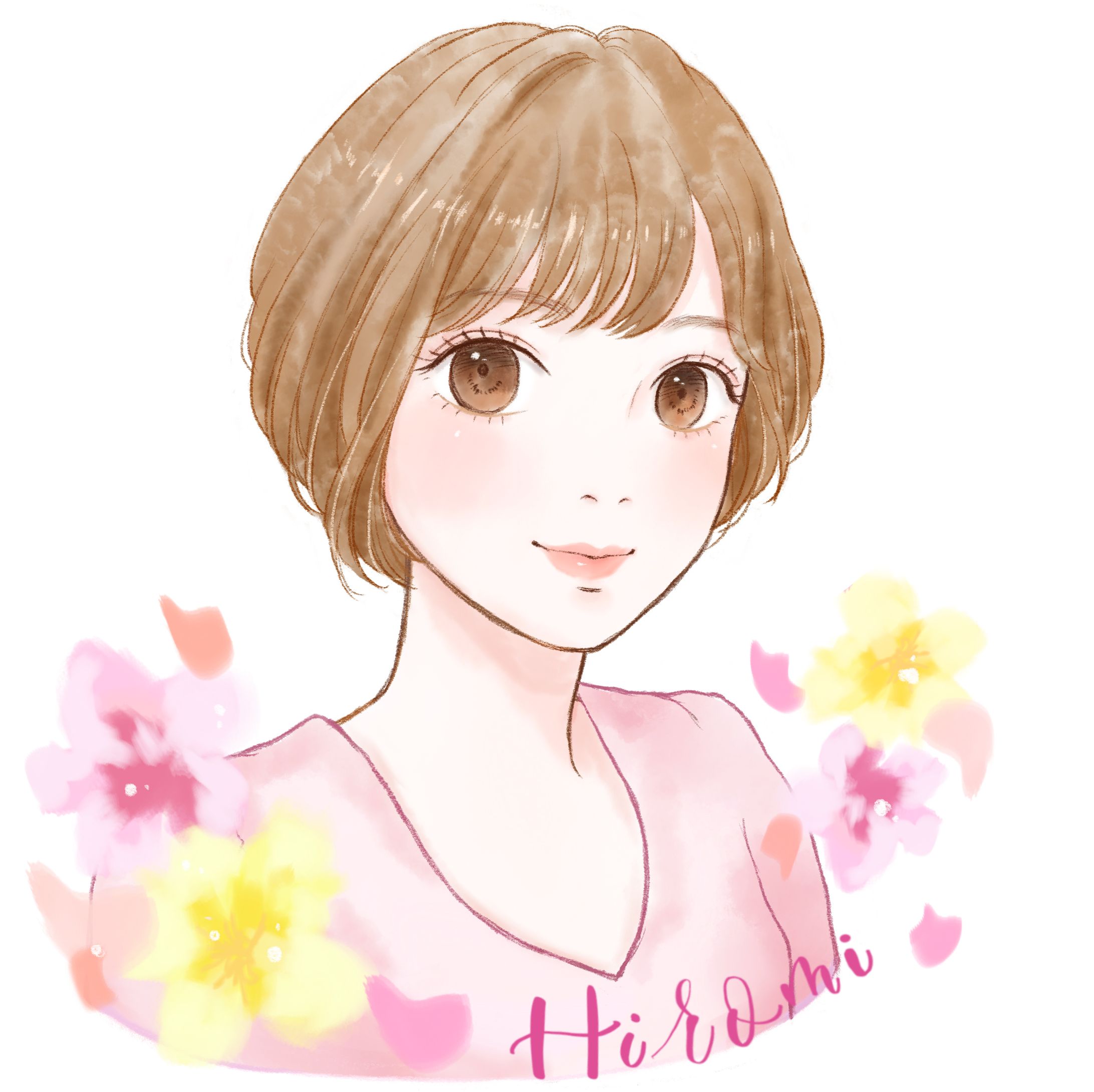 インスタ似顔絵アイコン-1