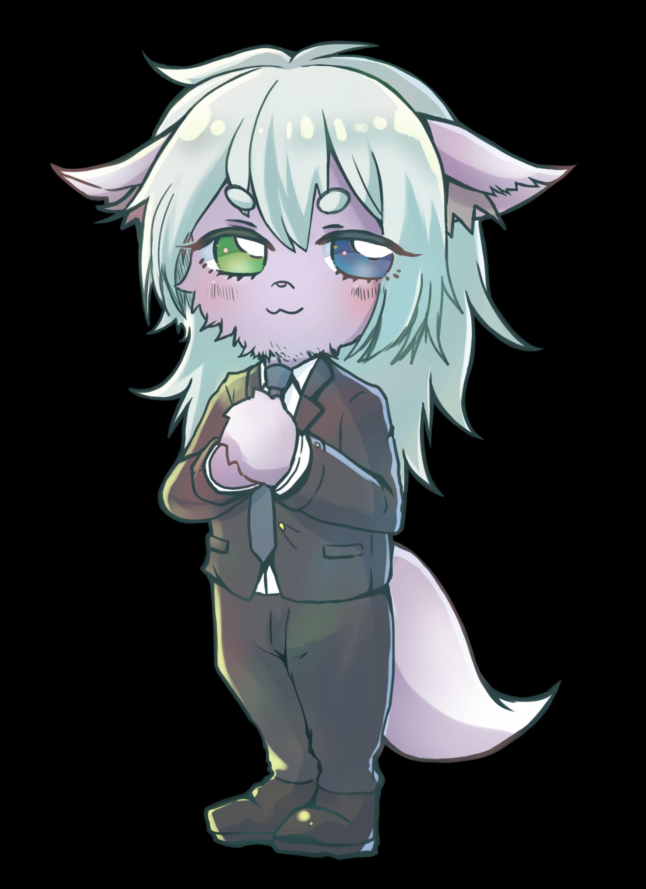 犬走ベル様SDキャライラスト-1