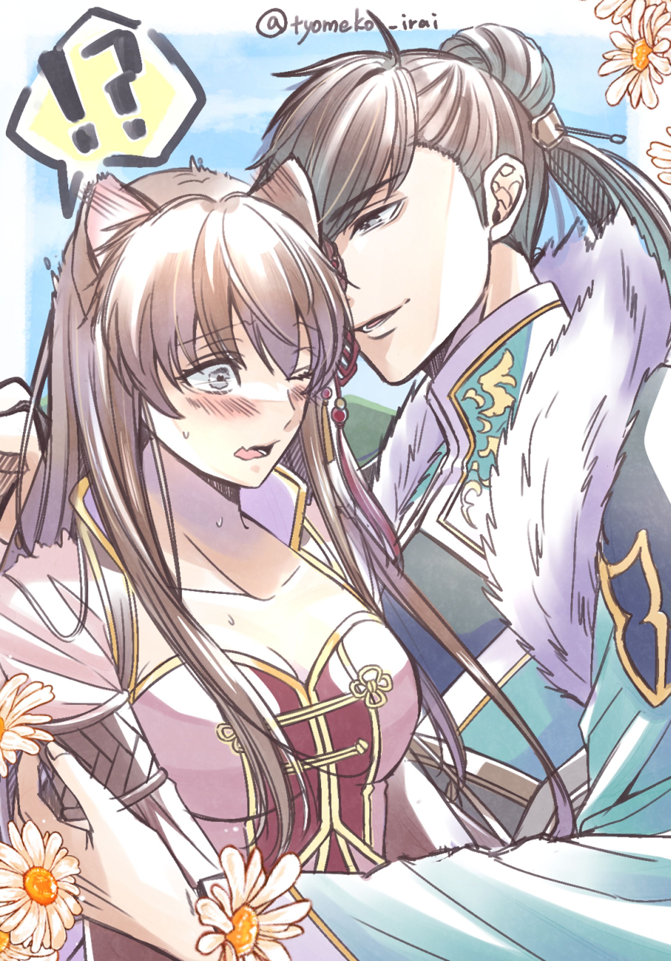 趙雲関羽（二次創作絵）-1