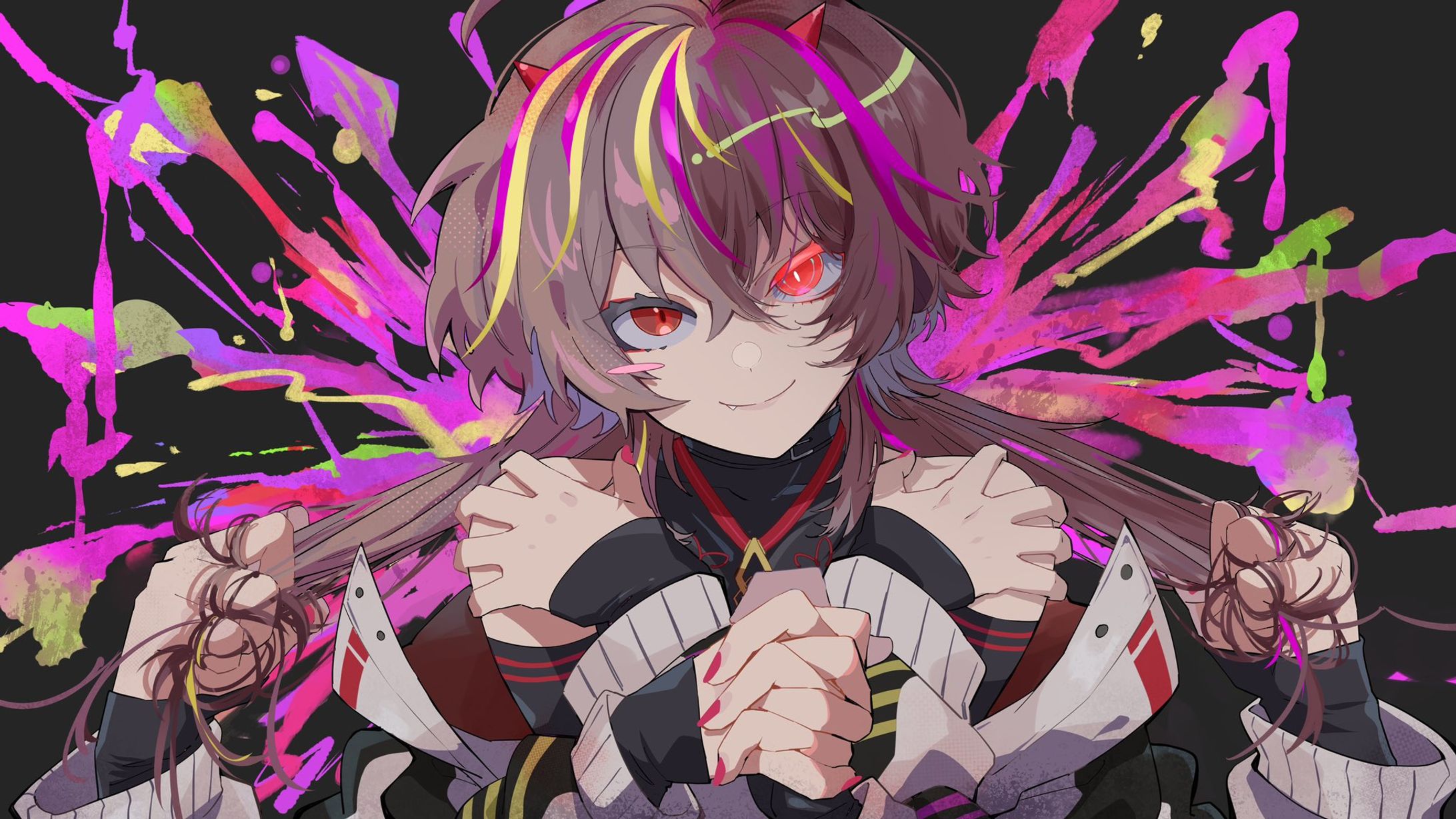 メラ・アカル様 キメラ 歌ってみたMVイラスト-1