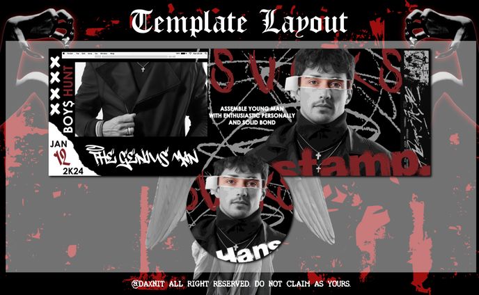 Template Layout - @dakuraain
