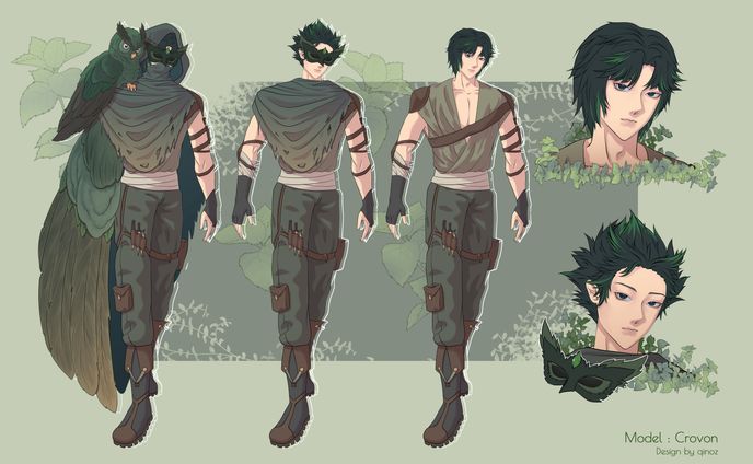 Character Sheet Commission fo Crovon