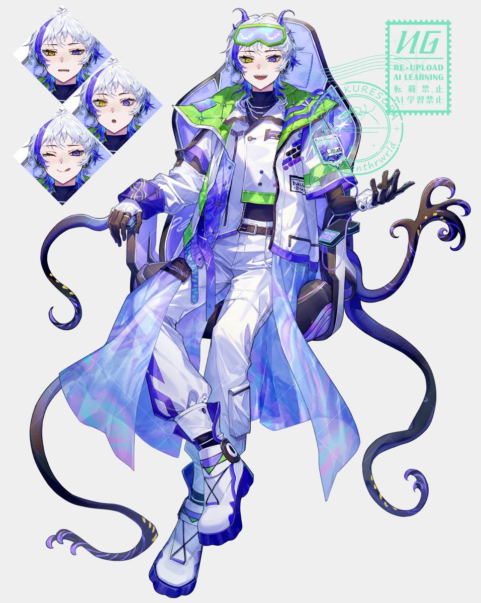 クロノヴァ 「Momentum」楽曲MV用イラスト クロノヴァ 「Momentum」楽曲MV用イラスト