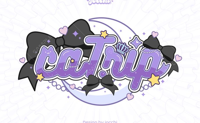 むーらん / caTrip サークルロゴデザイン