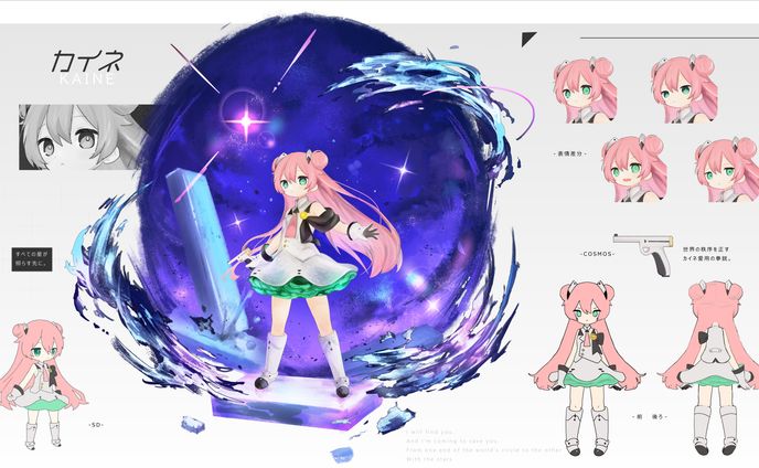 キャラクターデザイン