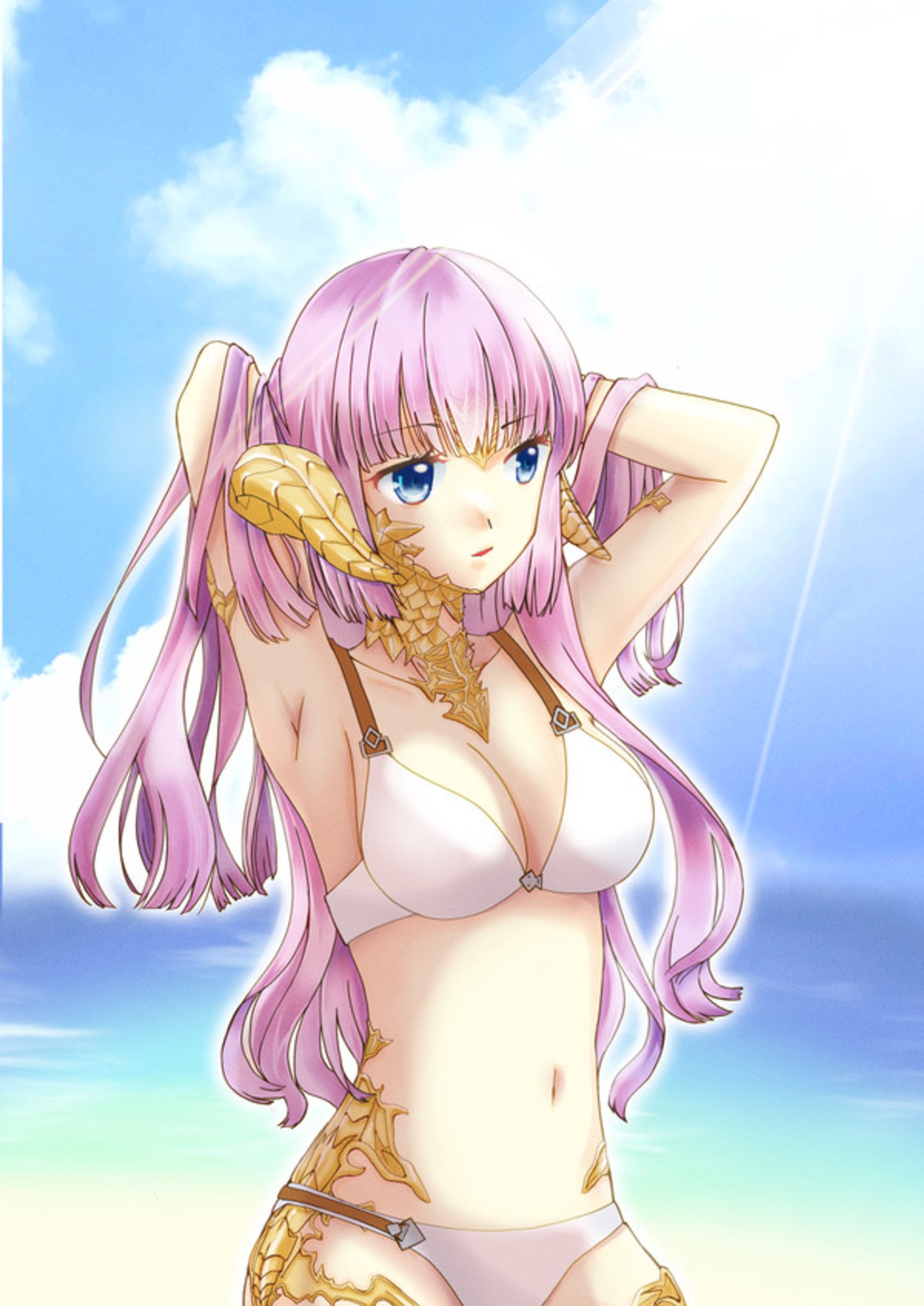 水着アウラちゃん-1