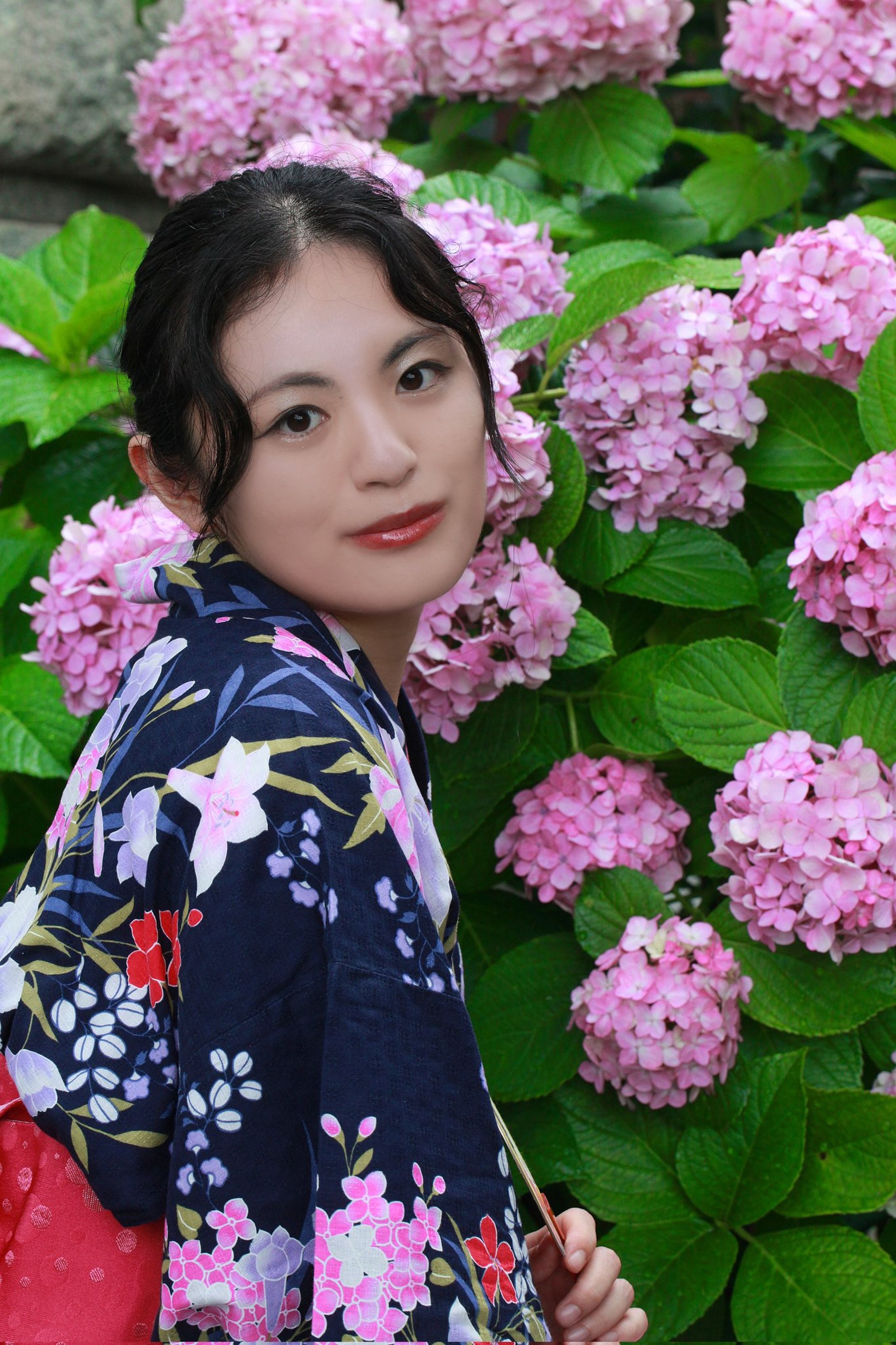 雨の中の浅草-1