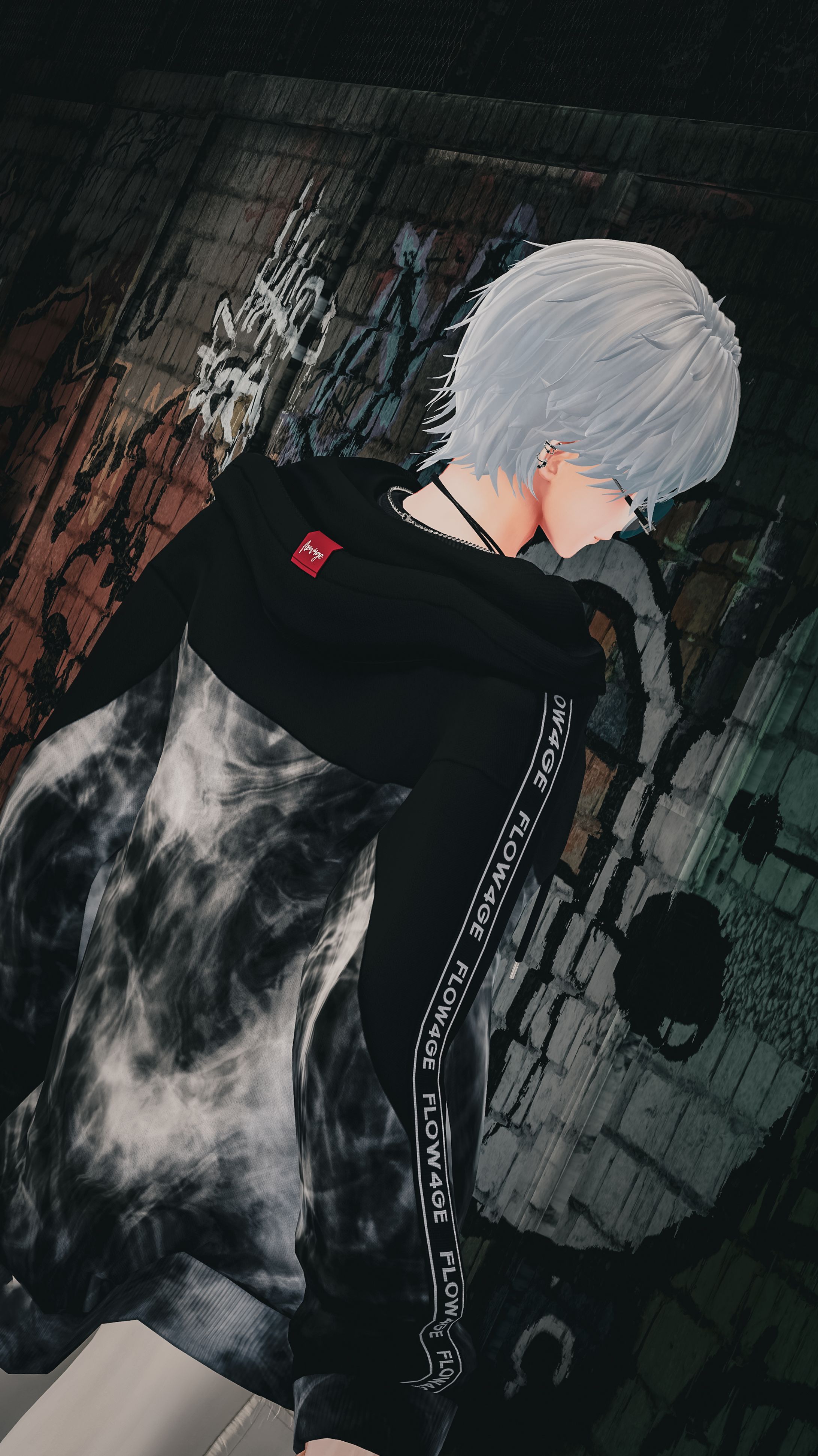 【モデル・PR】Half Zip Hoodie-1