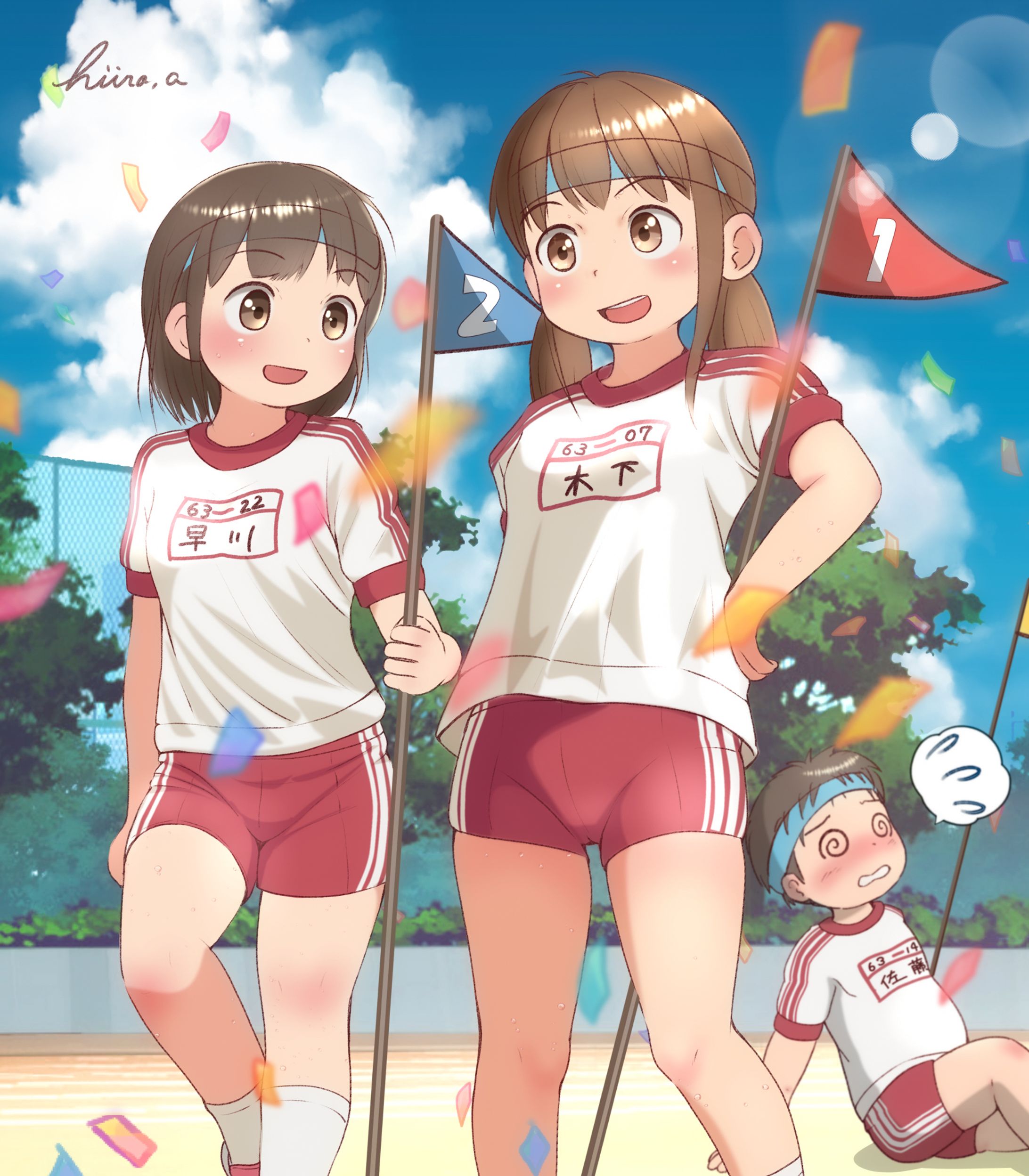 運動会のポートレート③-1