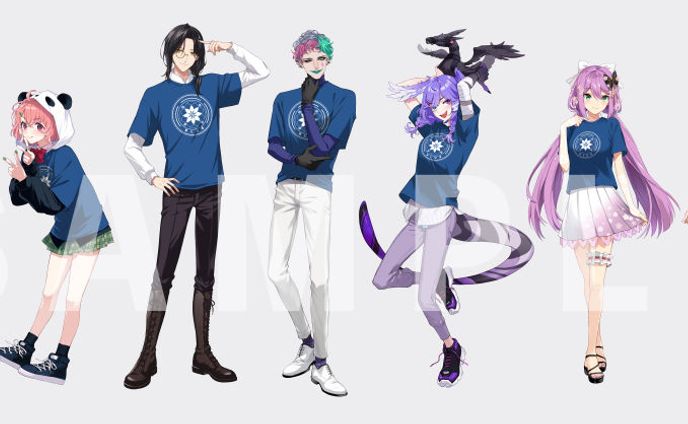 にじさんじFES 立ち絵