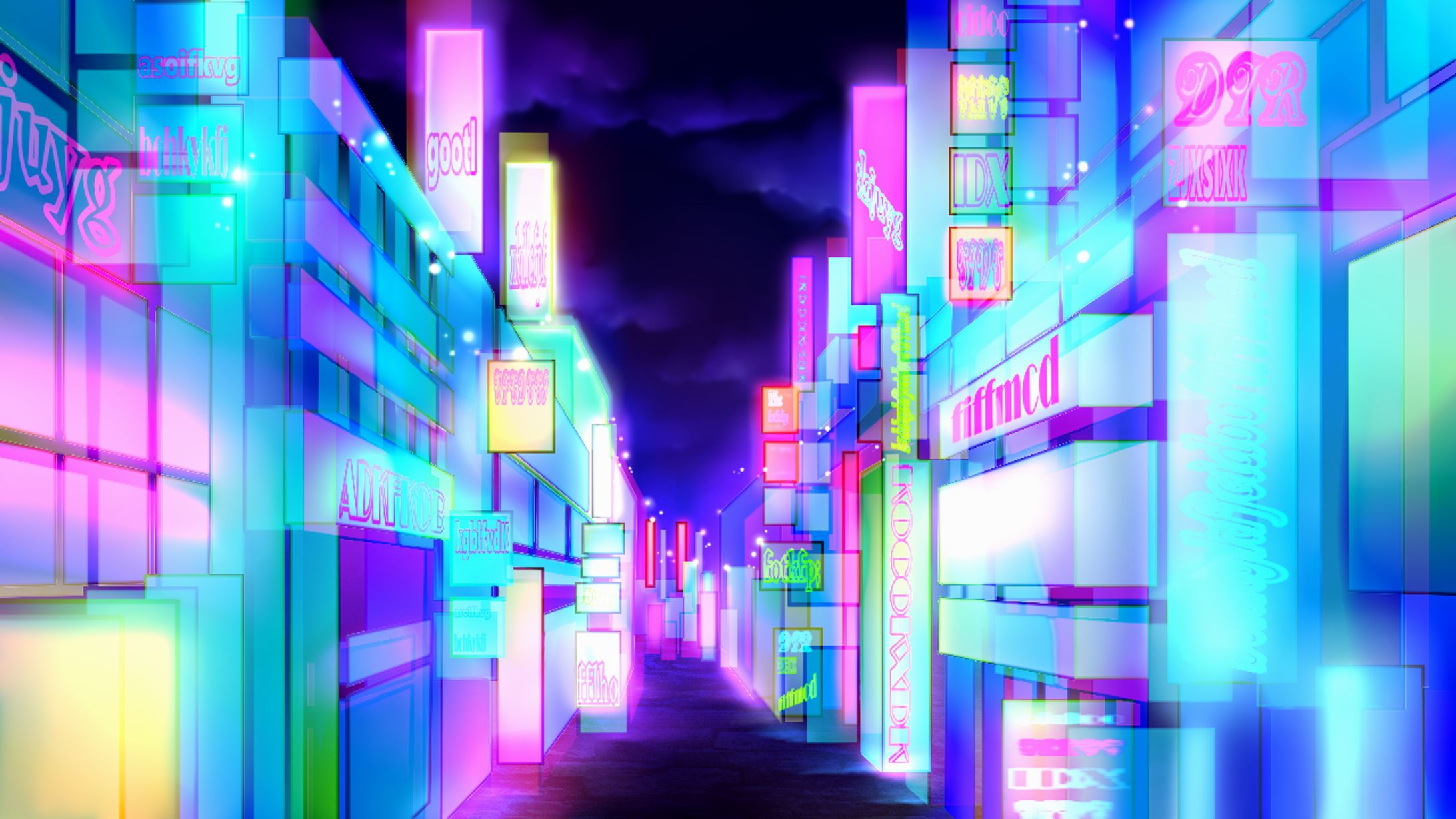 ネオン街-1