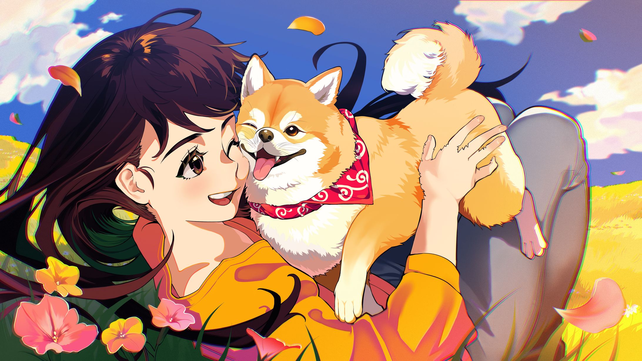 【イラコン】癒やしのひととき-1