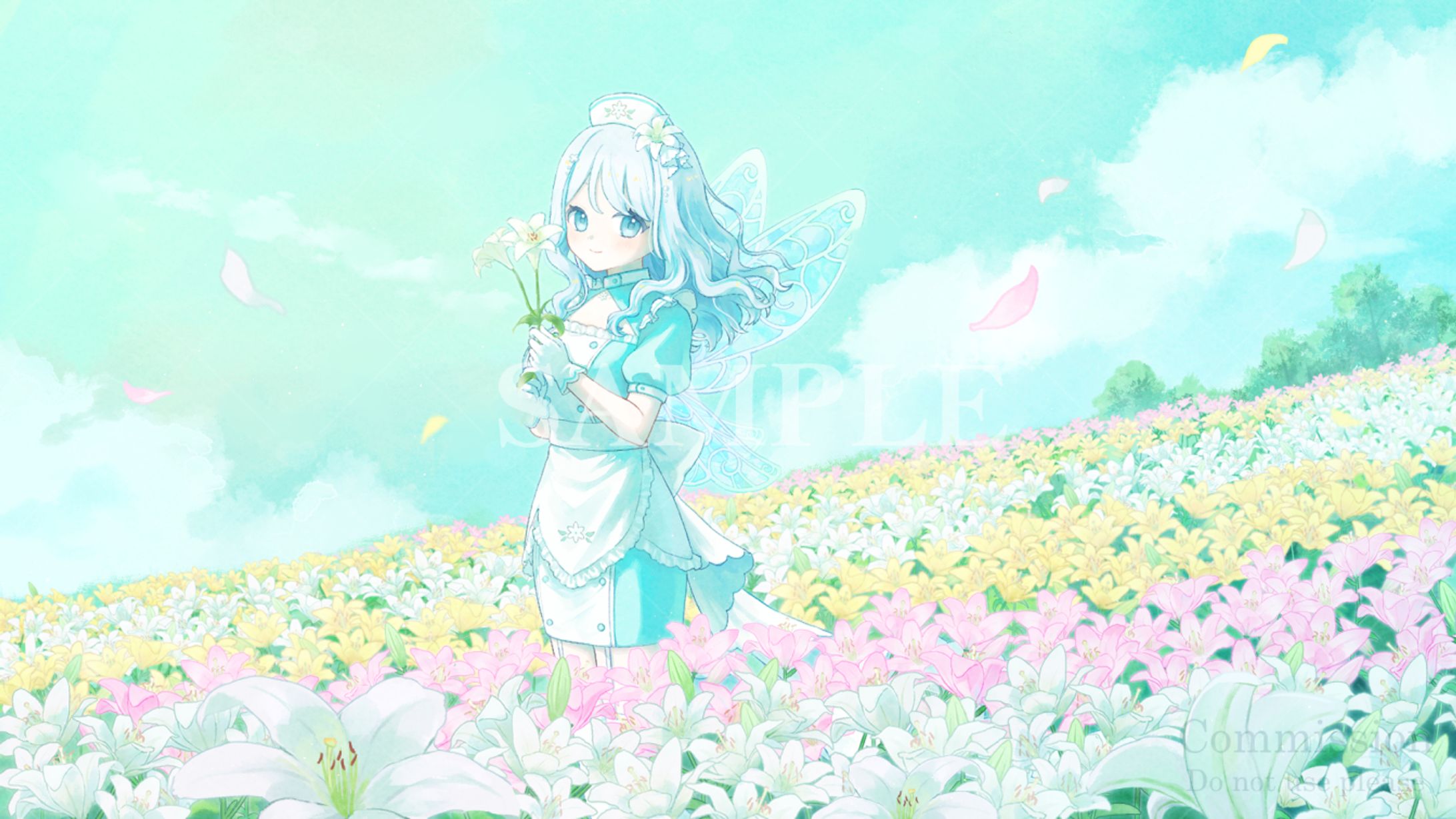 白癒リリー様/活動用一枚絵-1