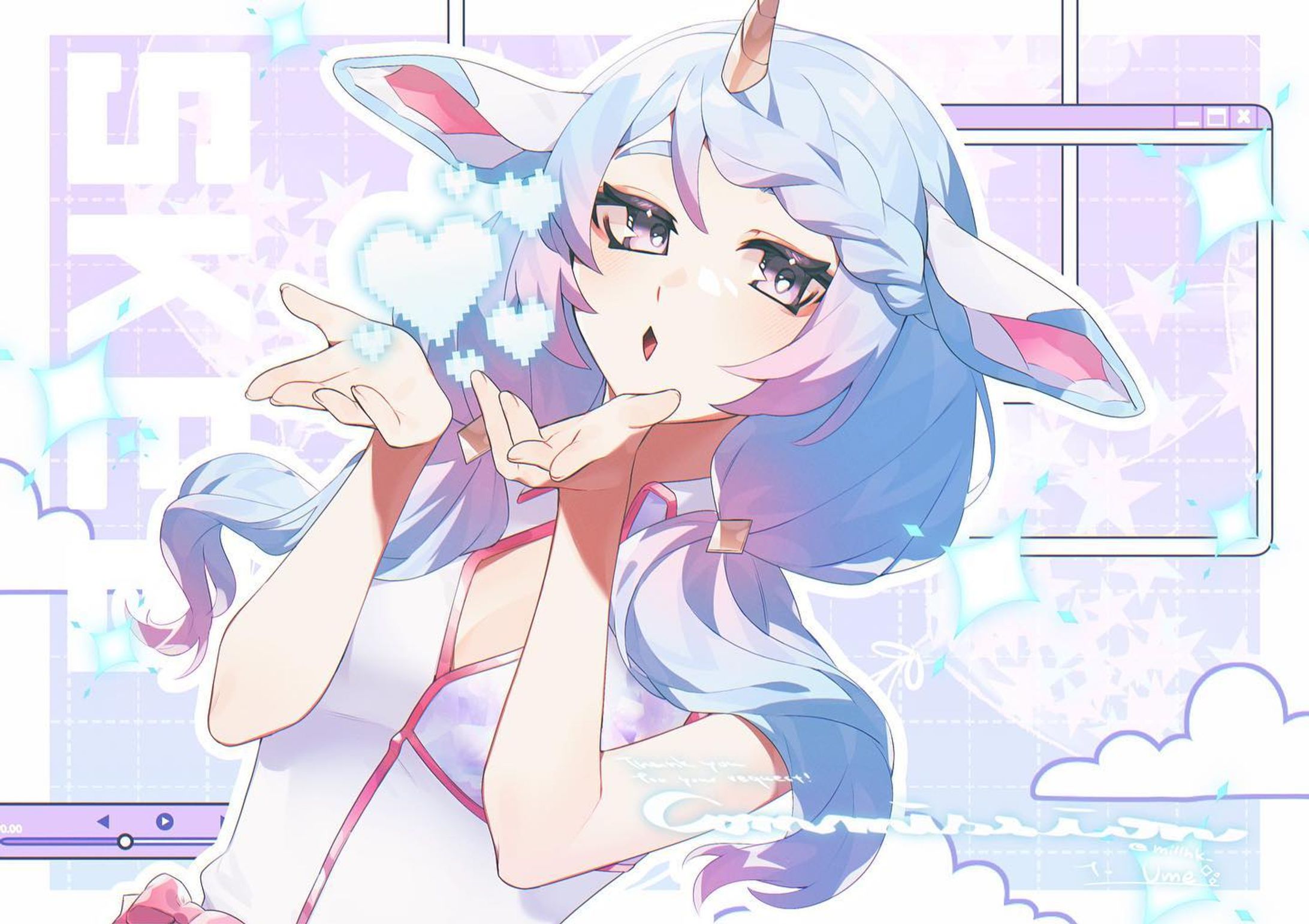 #illustration #digitalart  #art #kawaii #Procreate #commission  #イラスト #いらすとぐらむ  #有償依頼 #Skeb-1