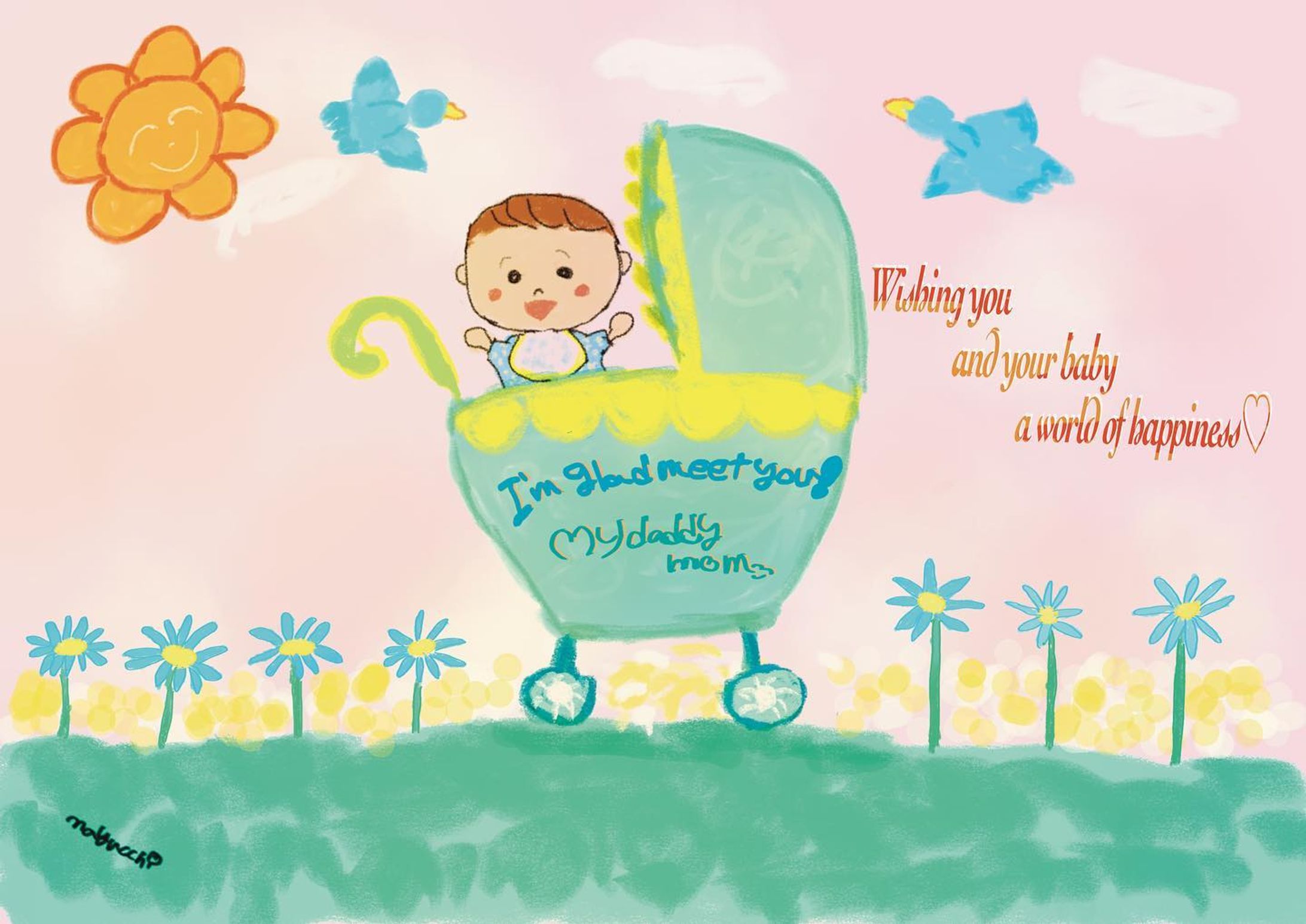 ⁡
親戚に赤ちゃんが産まれたので
お祝いにカードを描きました♪
気に入ってくれるかな☺︎
⁡
thank you with love♡☺︎
⁡
#絵描きビト
#出産のお祝い
#Procreate #iPad
#デジタルイラスト #イラスト 
#アート#デジタルアート#ポストカード
#絵が好き
#pretty girl
#Illustrator #illustration #art #Illust
#beautifulgirl
#お絵描き #イラスタグラム
#かわいい女の子のイラスト
#優しいイラスト
#イラスト好きな人と繋がりたい
#絵描きさんと繋がりたい
#イラストデザイン #ロゴデザイン #クリエイト #creative-1