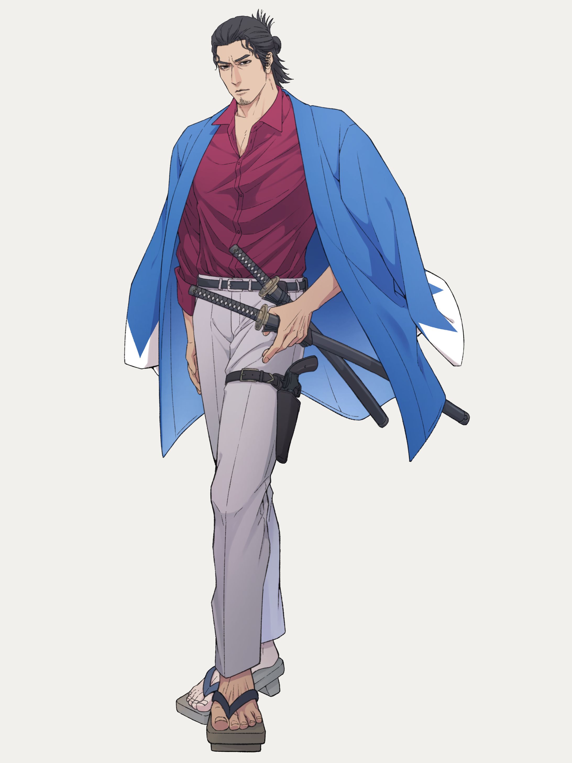 立ち絵、全身一枚絵