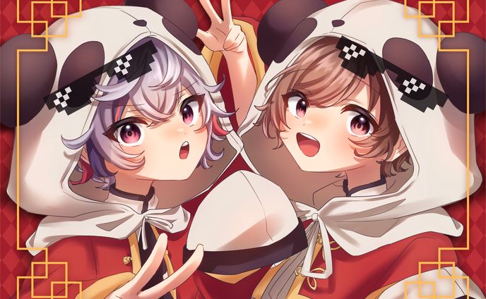 不破湊さん天月さんイラスト