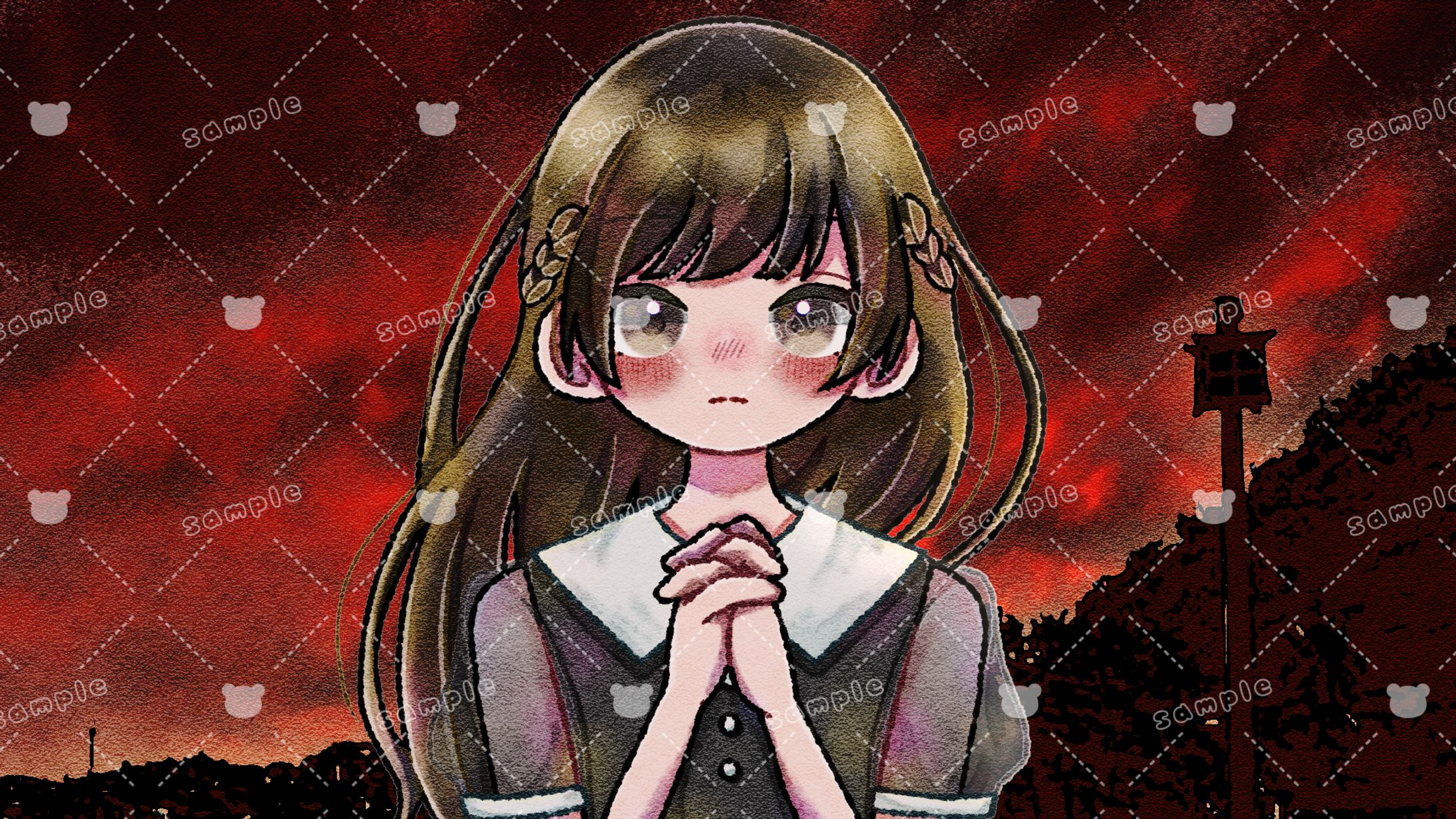 天使を探している / Cassette様 MVイラスト-1