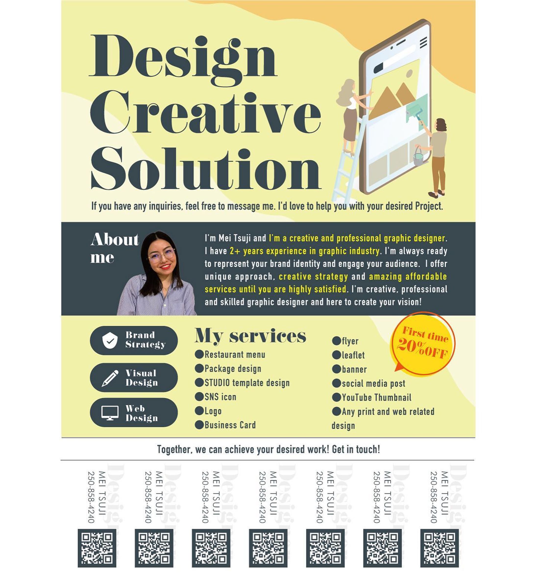 Flyer for local customer-1
